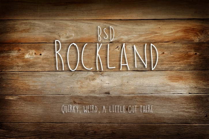 BSD Rockland Handwritten Font Download