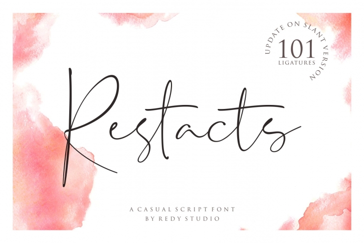 UPDATE !!! Restacts Script Font Download
