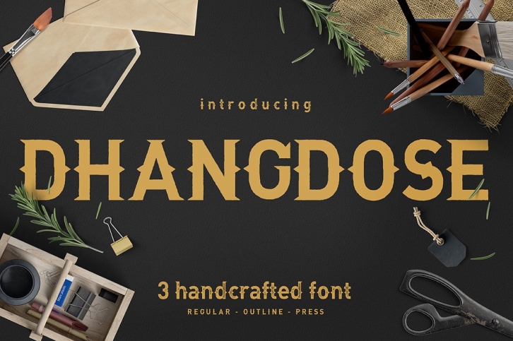 Dhangdose Font Download