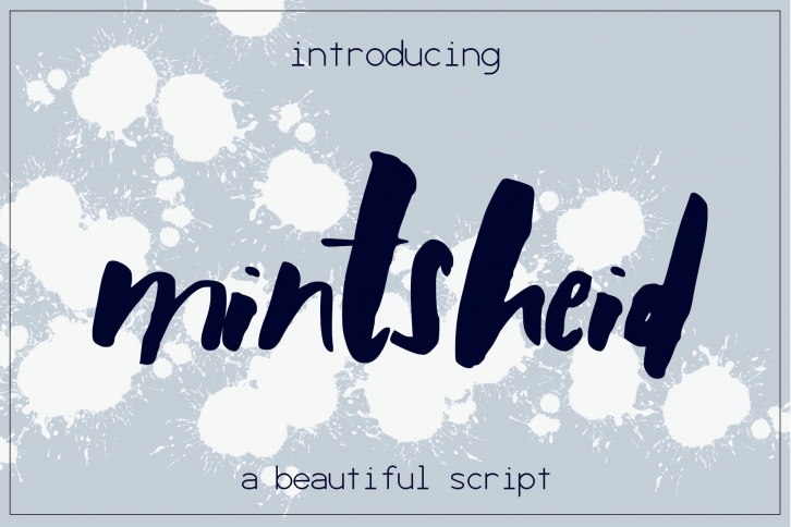 Mintsheid Font Download