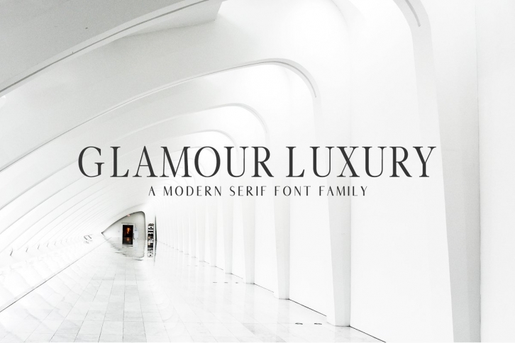 Glamour Luxury Serif Family Font Download