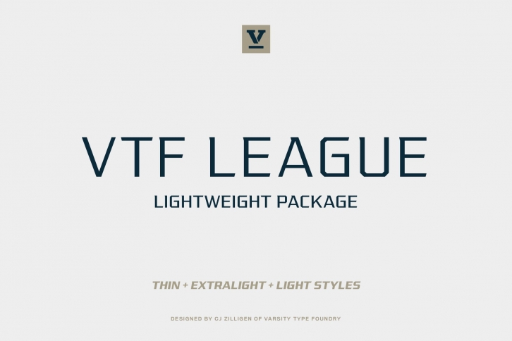 VTF League – Lightweights Font Download