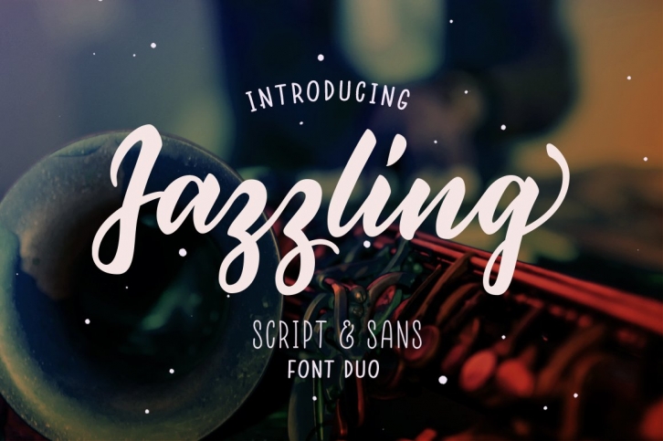 Jazzling Script  Sans Font Download