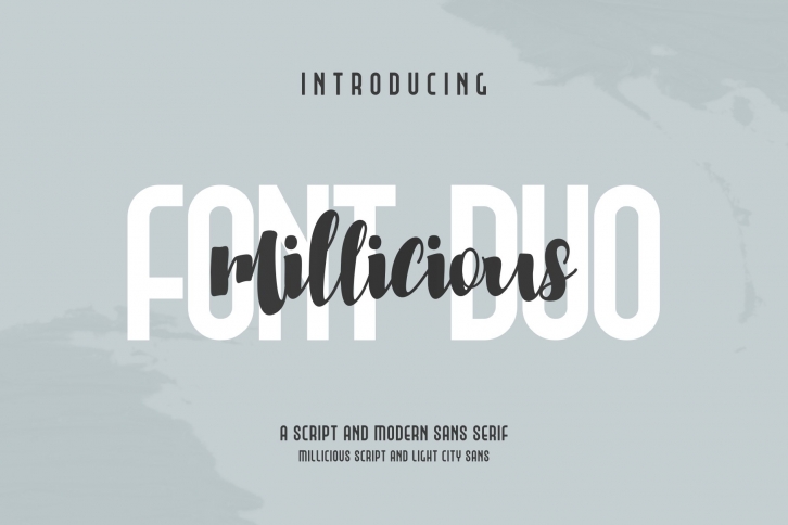 Millicious Duo Font Download