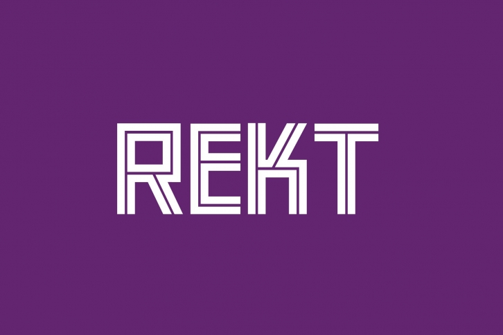 Rekt Font Download