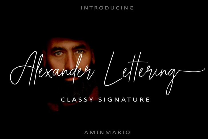 ALEXANDER LETTERING Font Download