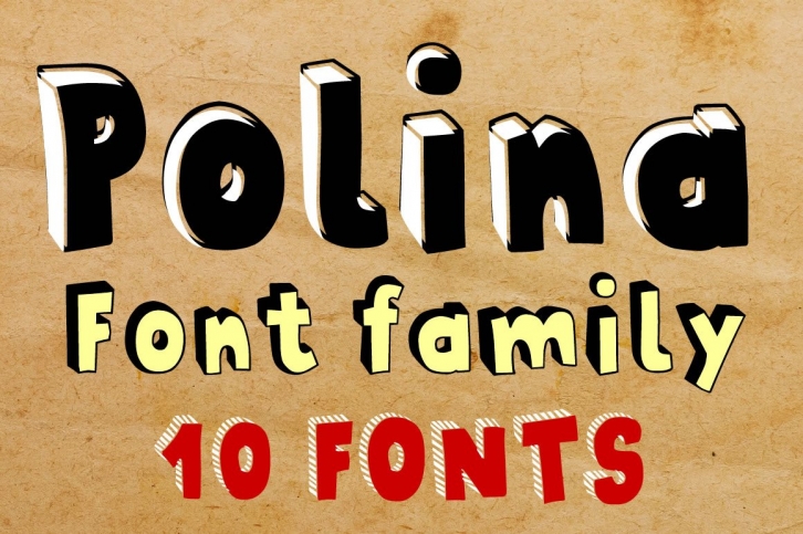 Polina family Font Download