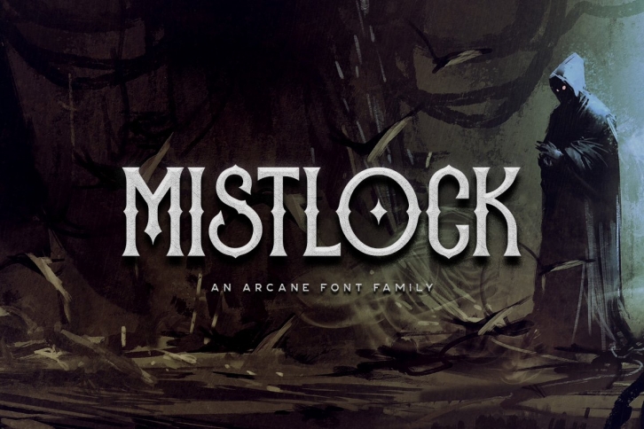 Mistlock Typeface Font Download