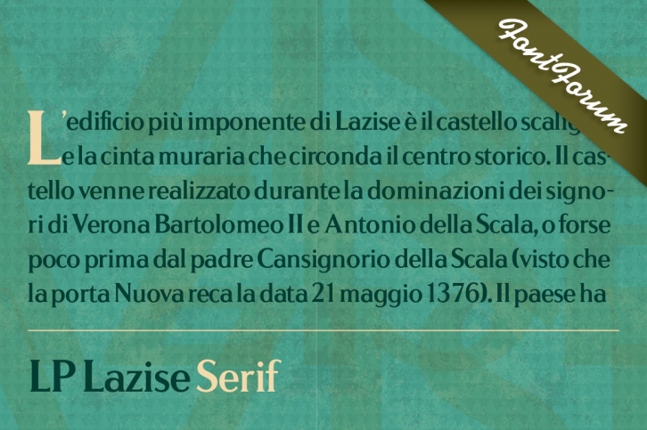 LP Lazise Serif Font Download