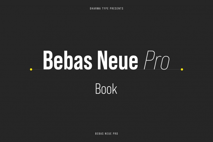 Bebas Neue Pro Font Download