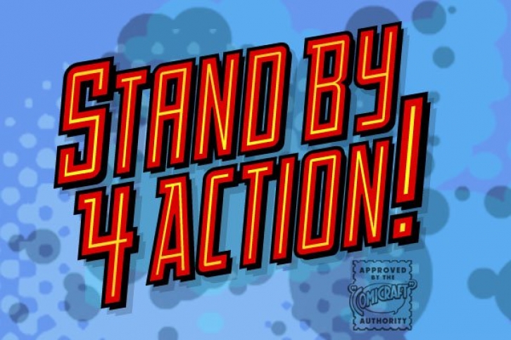 Stand By 4 Action Font Download