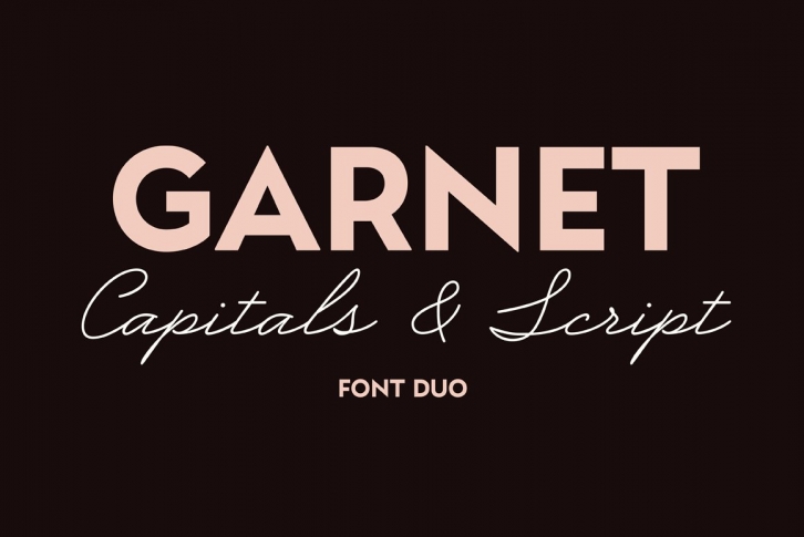 Garnet Duo Font Download