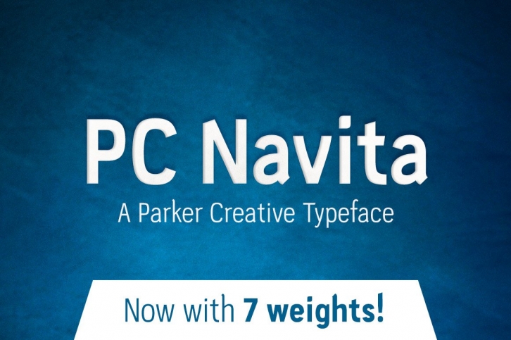 ★ PC Navita ★ Geometric Font Download