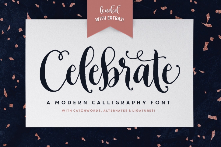 Celebrate  Graphics Pack Font Download