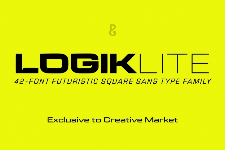 Logik LITE – 42 Futuristic Font Download
