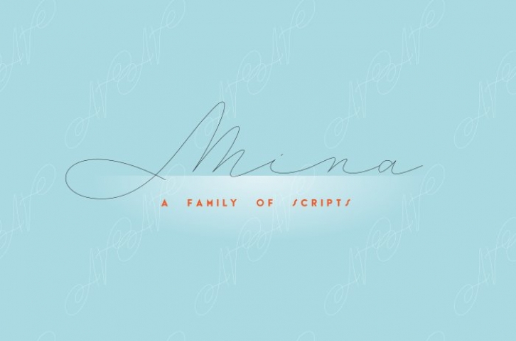 Mina Family (14 fonts) 20% off Font Download