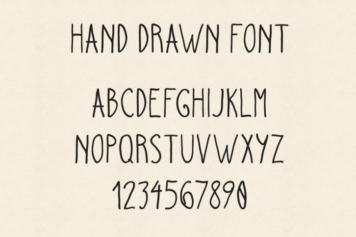 Hand Drawn Font Download