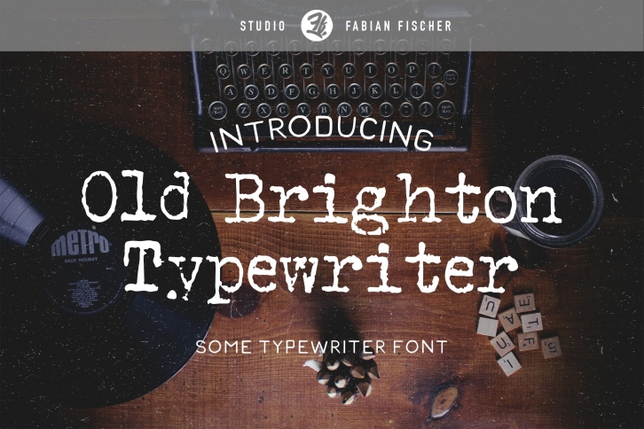 Old Brighton Typewriter Font Download