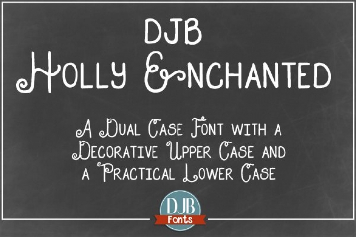 DJB Holly Enchanted Font Download