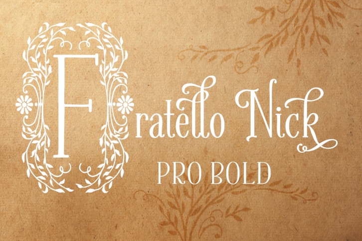 Fratello Nick Pro Bold Font Download