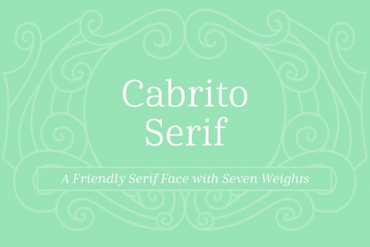 Cabrito Serif Font Download
