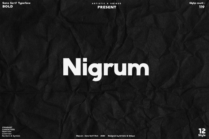 Nigrum Font Download