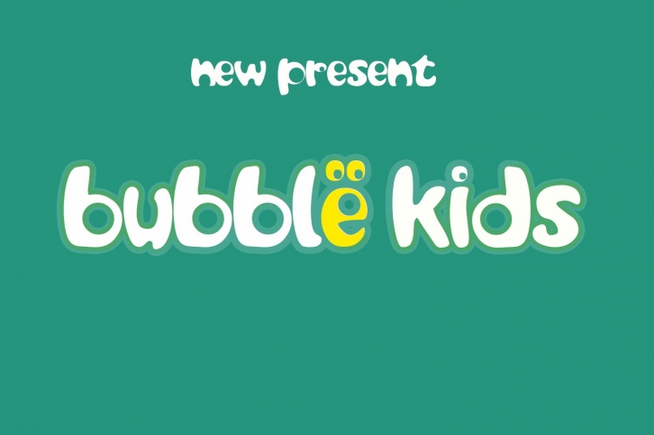 Bubble Kids (Intro Sale 40% OFF) Font Download