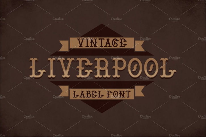 Liverpool Vintage Typeface Font Download