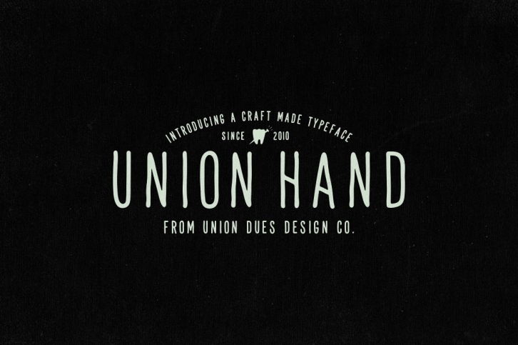 Union Hand Font Download
