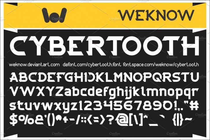 cybertooth font Font Download