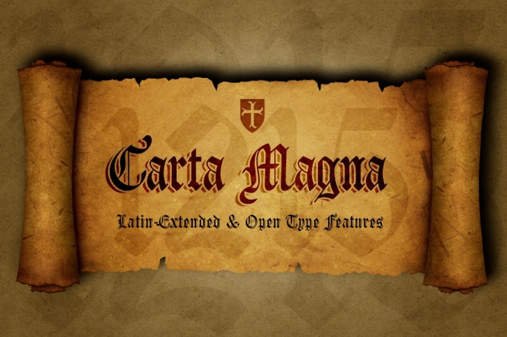 Carta Magna, gothic fonts Font Download