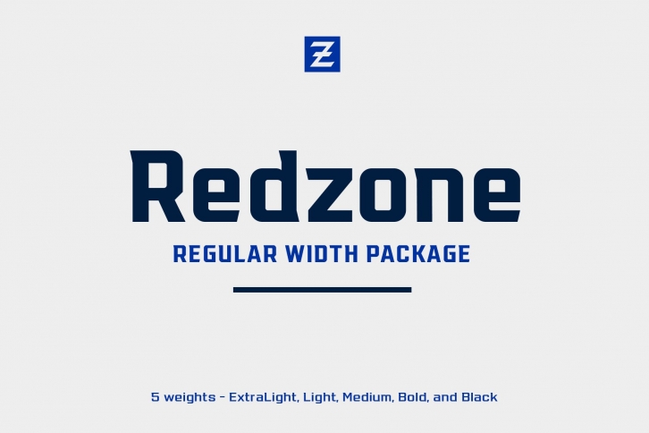 Redzone Display – Regular Font Download