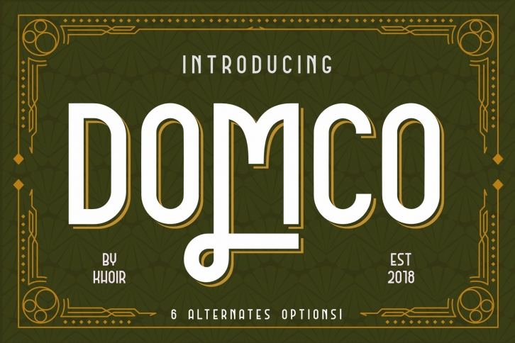 DOMCO Font Download