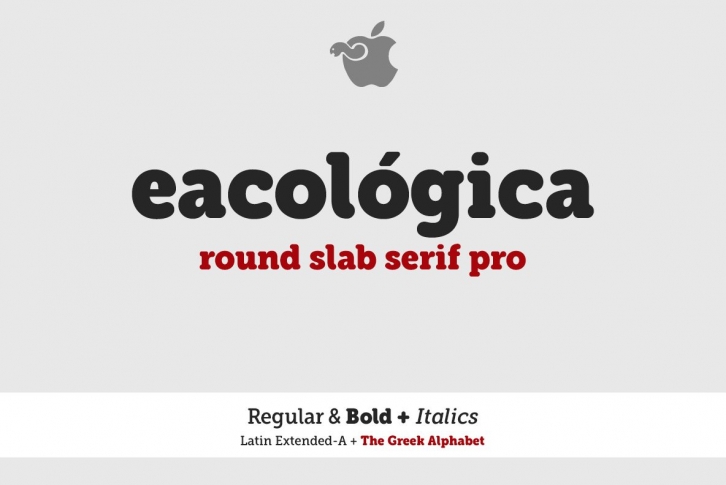 Eacológica round slab serif Font Download