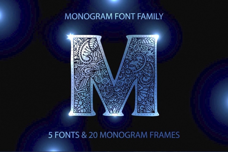 Monogram · 5 fonts · 20 frames Font Download