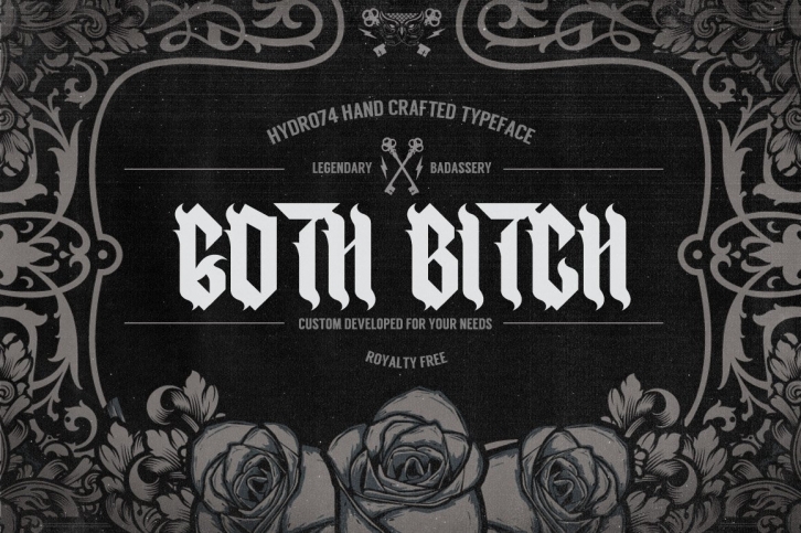 Goth Bitch Font Download