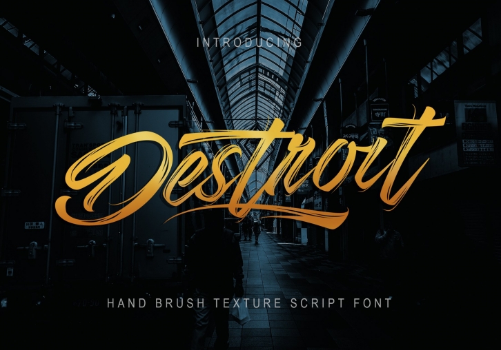 Destroit Font Download