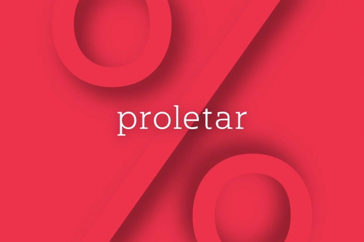 Proletar Typeface Font Download