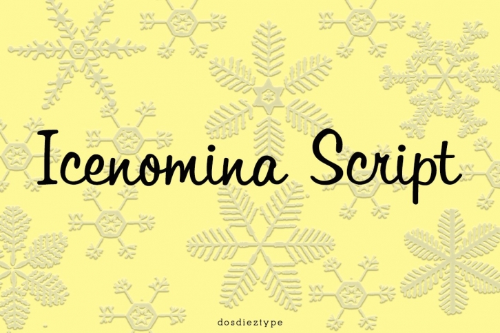 Icenomina Script Font Download