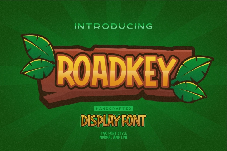 Roadkey Font Download