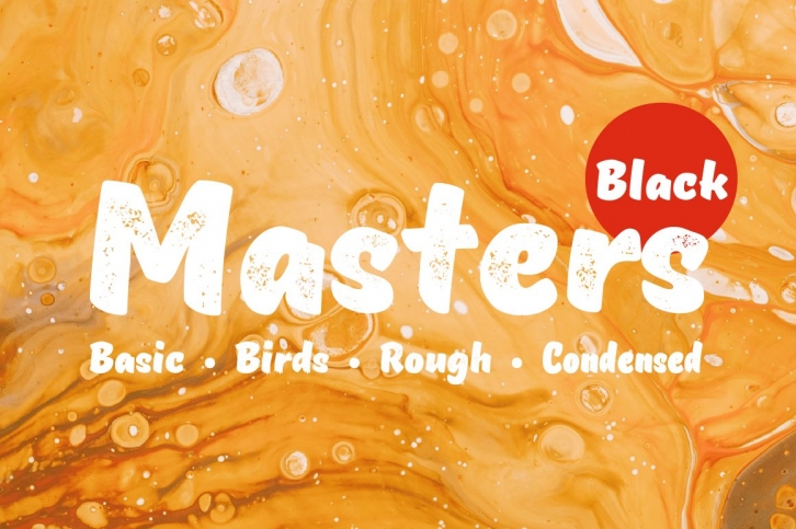 Masters Black Package Font Download