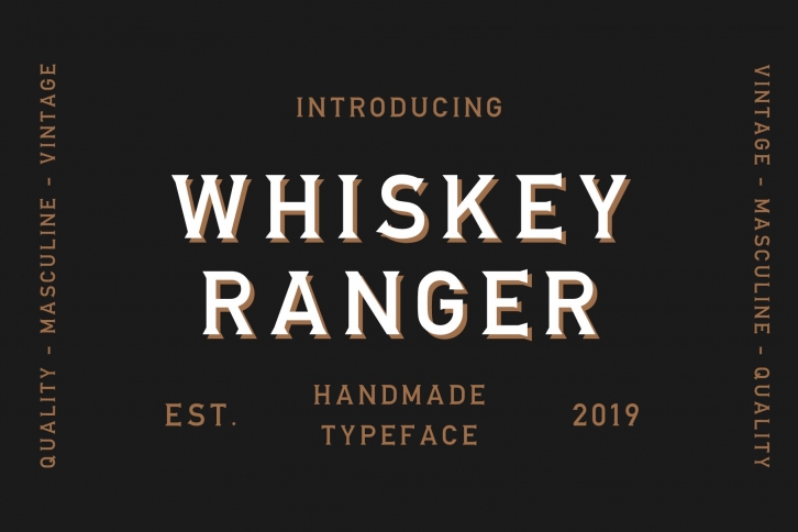 Whiskey Ranger -Vintage Family Font Download