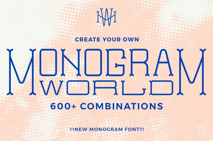 Monogram World Vintage Font Download