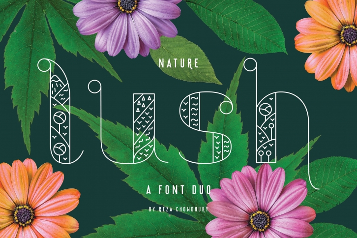 Nature Lush Duo Font Download