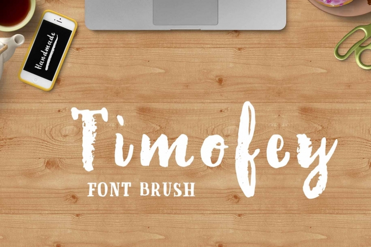 60% discounBrush + 1 Serif Font Download