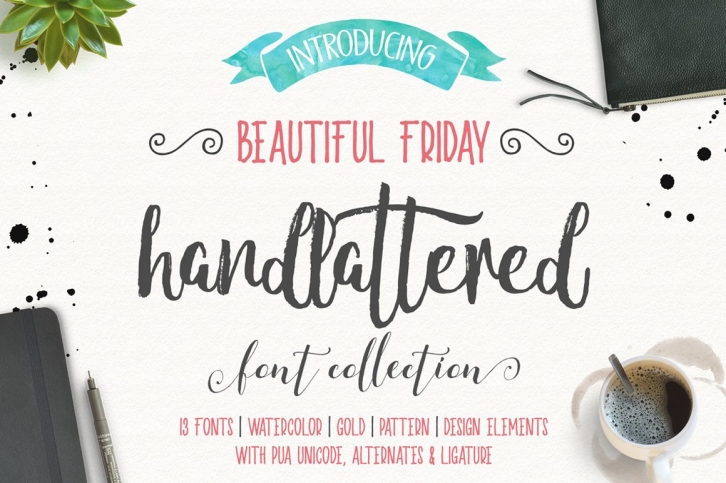Beautiful Friday (13  Extras) Font Download