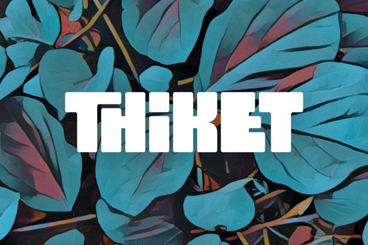 Thiket Typeface Font Download