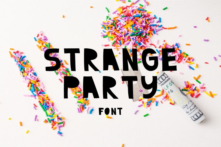 Strange Party Font Download