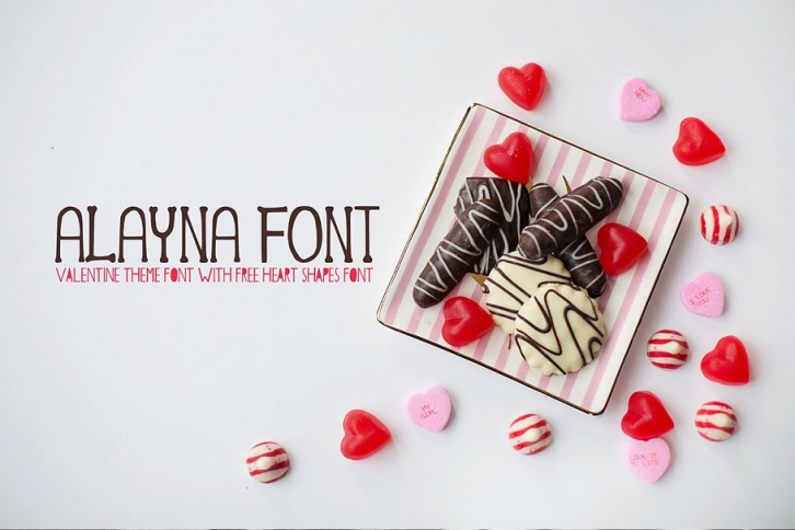 Alayna Valentines Love Font Download