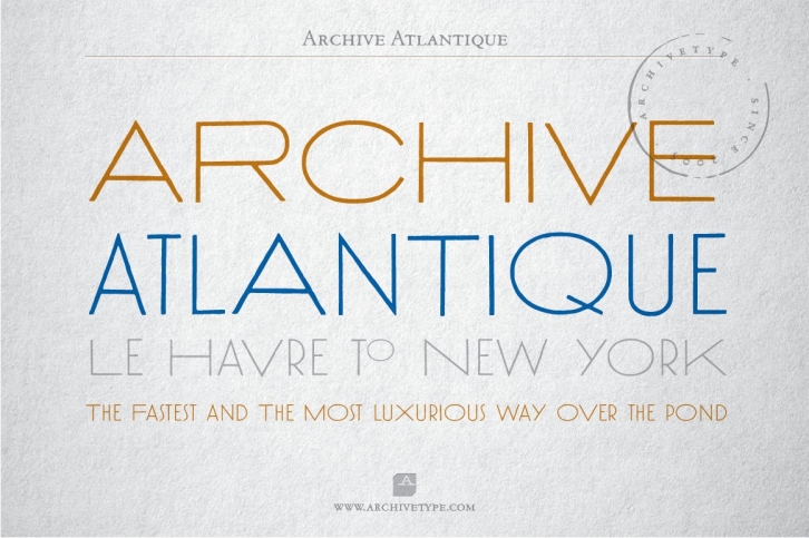 Archive Atlantique Font Download